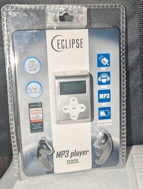 Eclipse Silver MP3 Player with Earbuds - 2GB